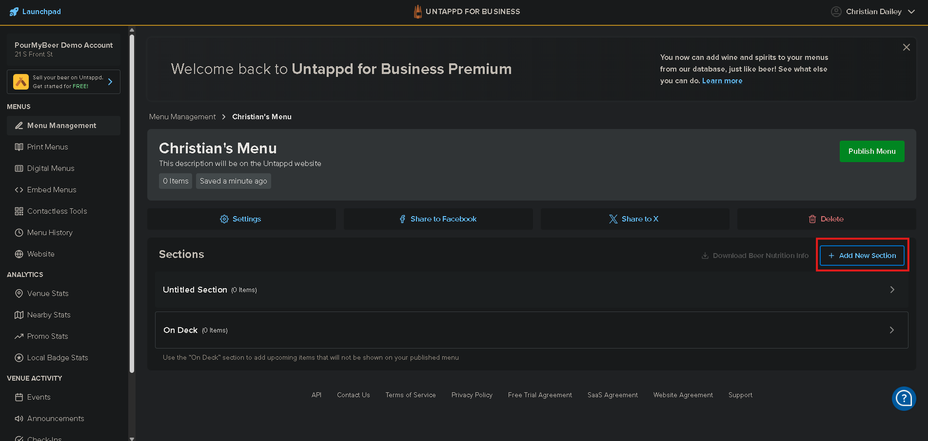 Untappd Website Examples Untappd for Business