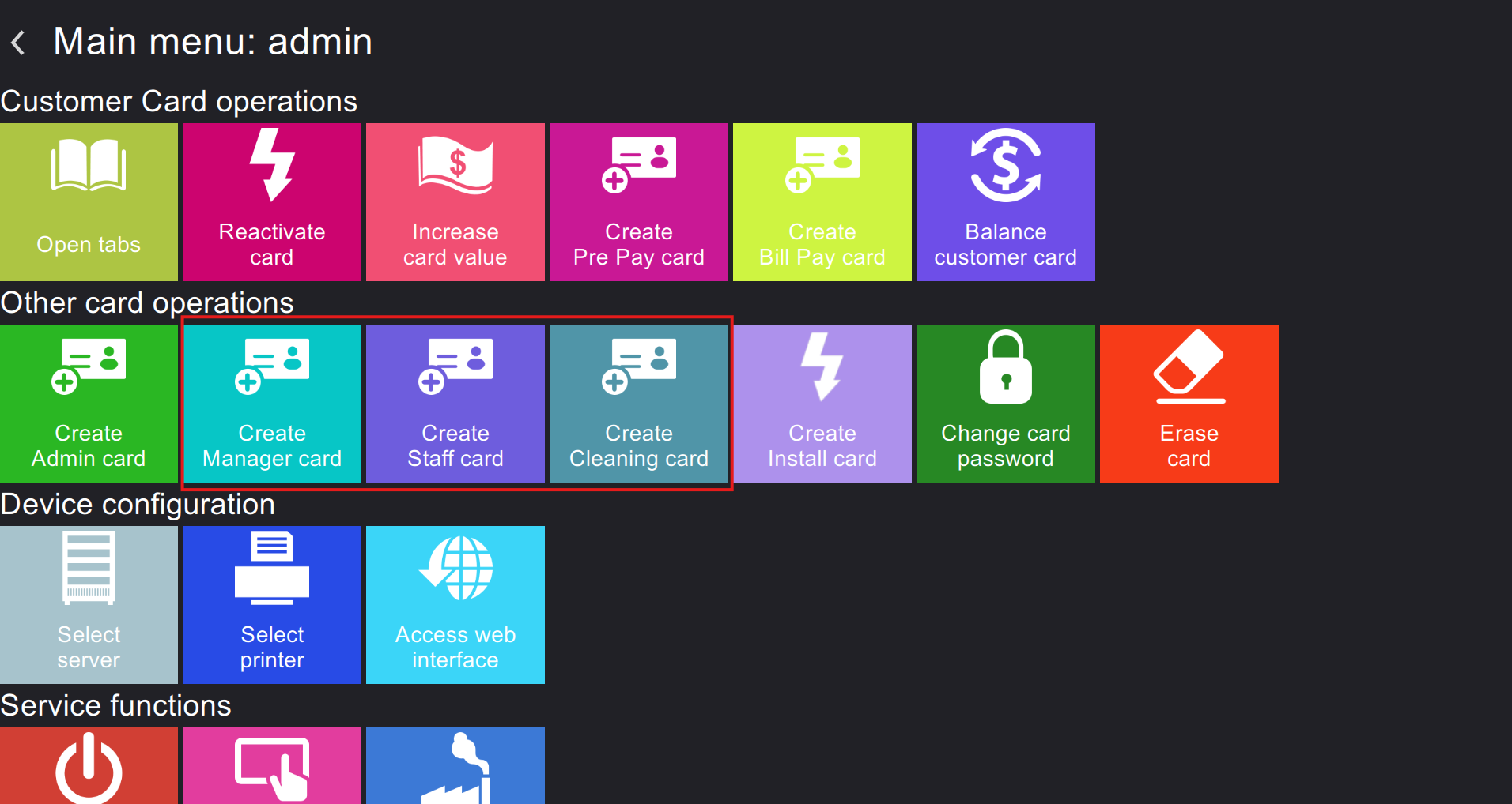 How to Create Manager Cards, Staff Cards, and Cleaning Cards